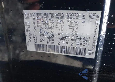 2015 Infiniti Qx60 from USA, damaged, VIN 5N1AL0MM5FC535725
